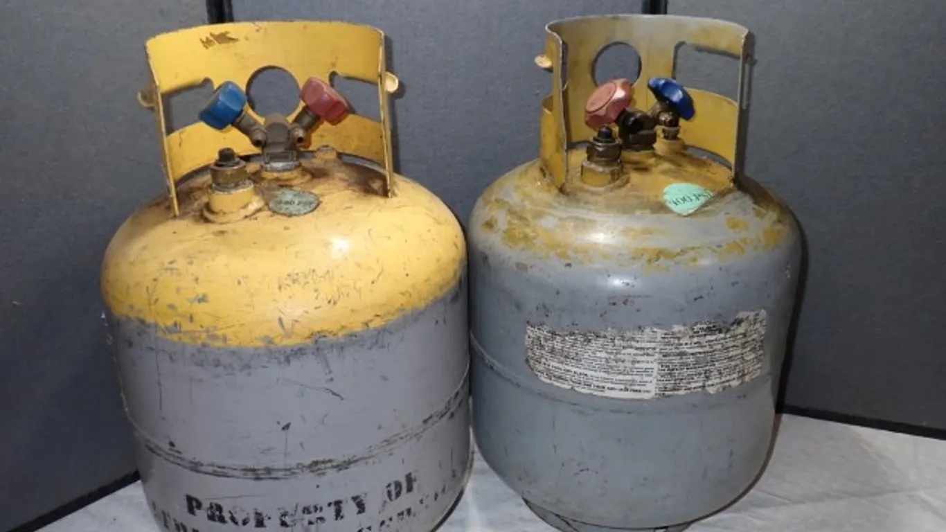Recovered Refrigerant Tanks