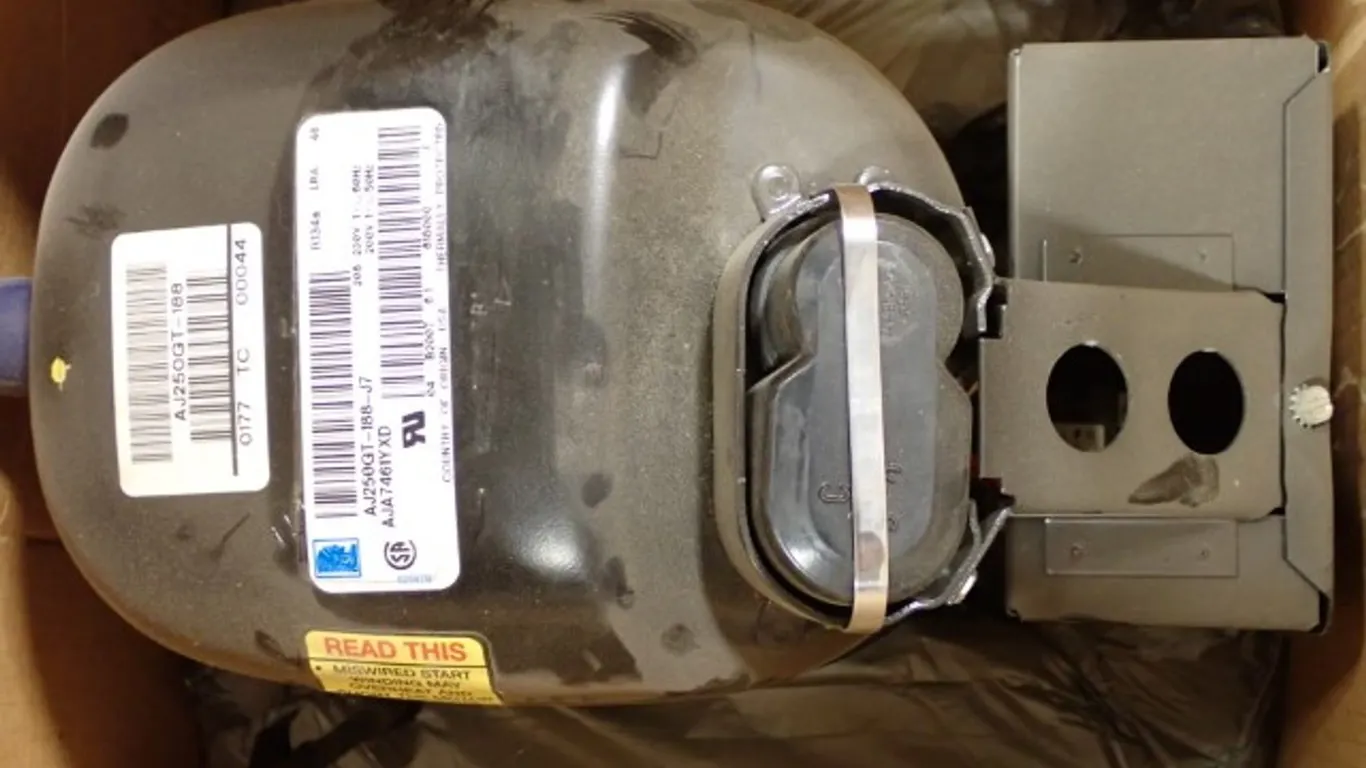 Tecumseh AJ250GT-188-J7 Hermetic Refrigeration Compressor