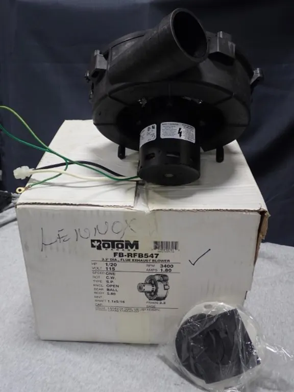 ROTOM 3.3" Flue Exhaust BLower