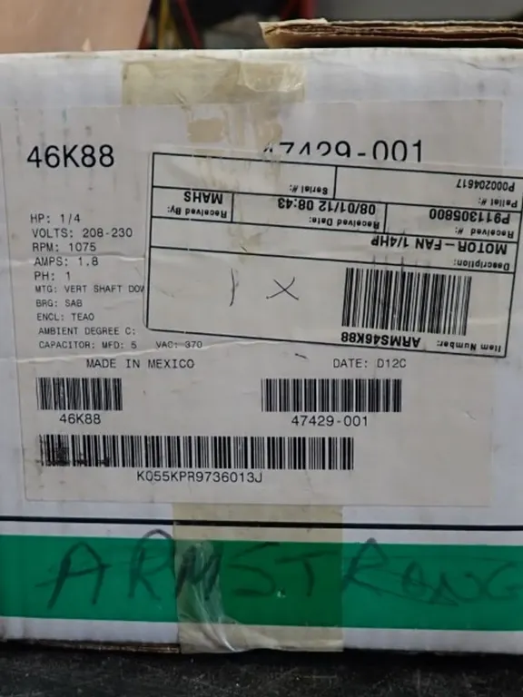 US Motors HVAC BLower Motor