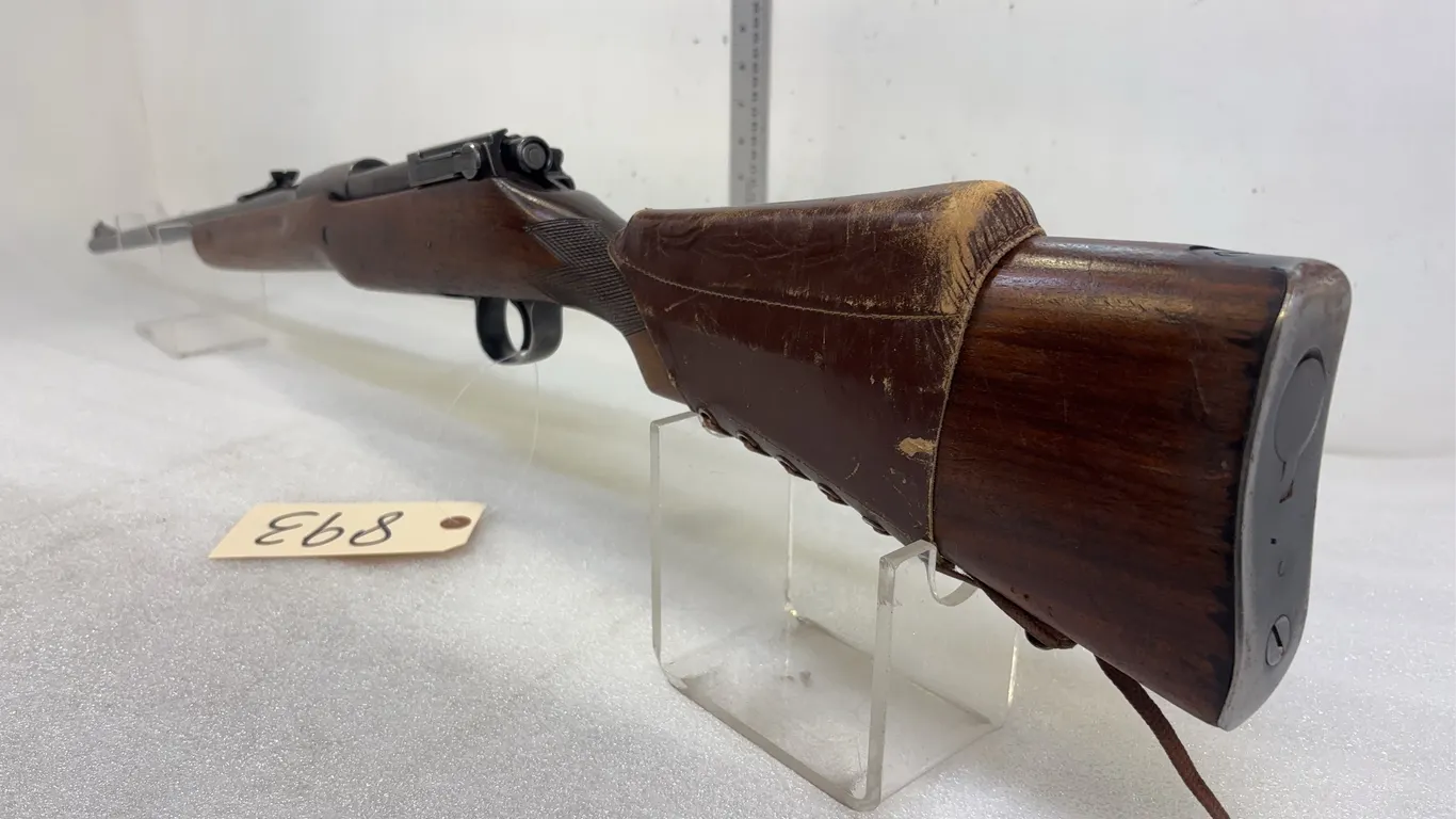Eddy Stone 1917 .30-06 Bolt Action Rifle, Leather case on butt, sn 11094, *Unreserved*