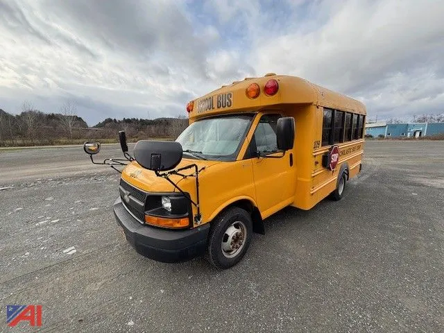 2012 Chevrolet Express G3500 Mini School Bus