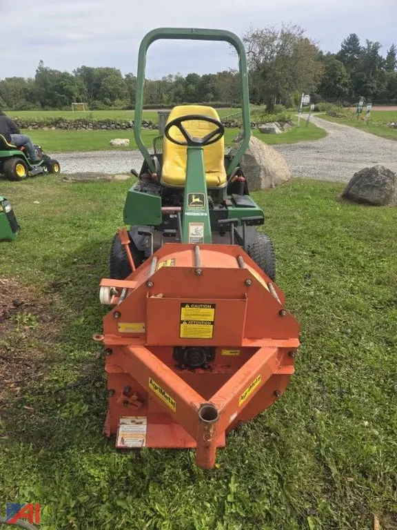 John Deere F1145 Tractor w/ Blower & Mower Deck