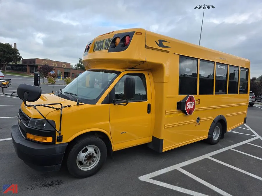 2019 Chevrolet Express/Micro Bird School Bus with Wheelchair Lift