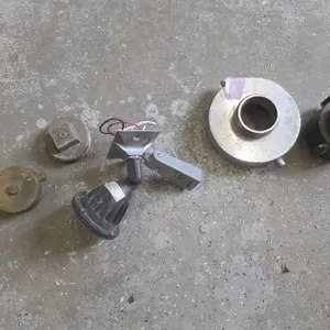 (#7) Assorted Fire Hose Caps, Adapters and Light