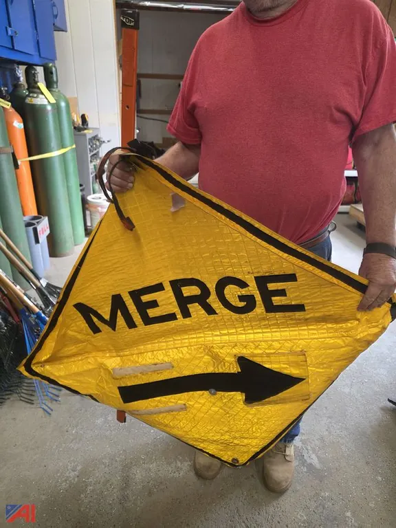 (#9) Two-Message Traffic Sign