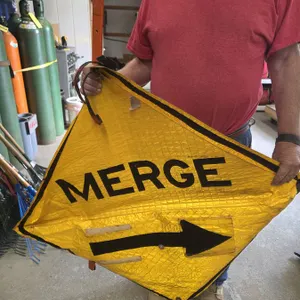 (#9) Two-Message Traffic Sign