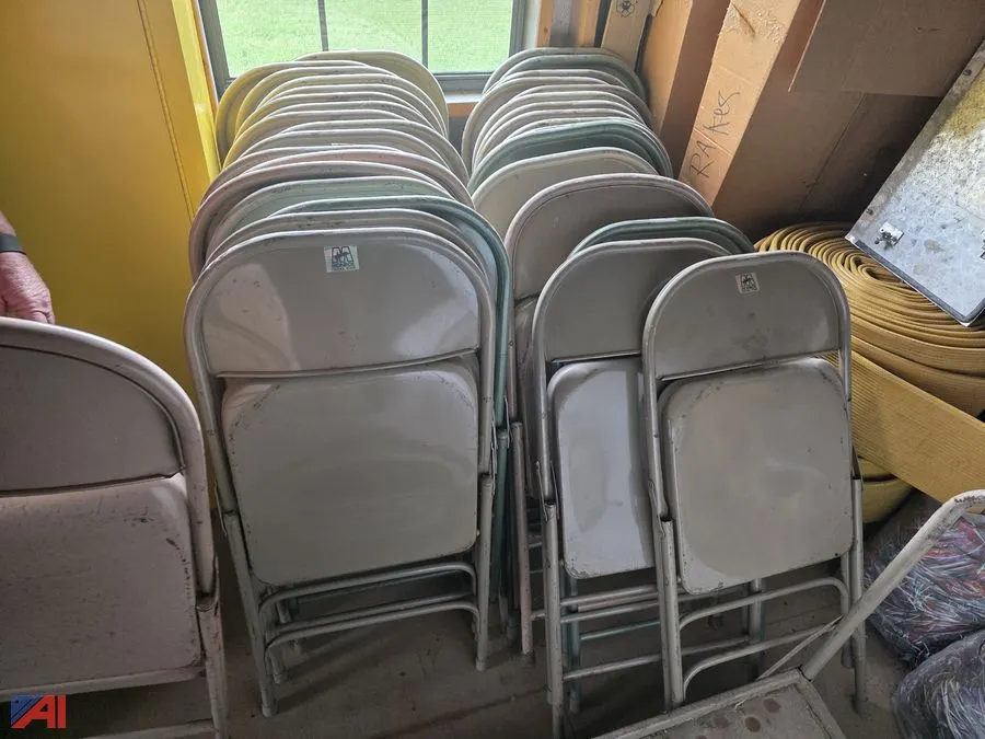 (#11) Approximately (37) Metal Folding Chairs