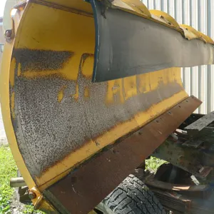 8' Fisher Storm Guard HD Straight Blade Plow