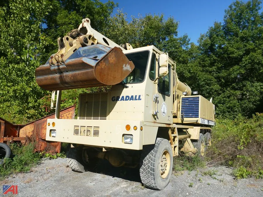 1988 Gradall XL4100 Wheeled Excavator