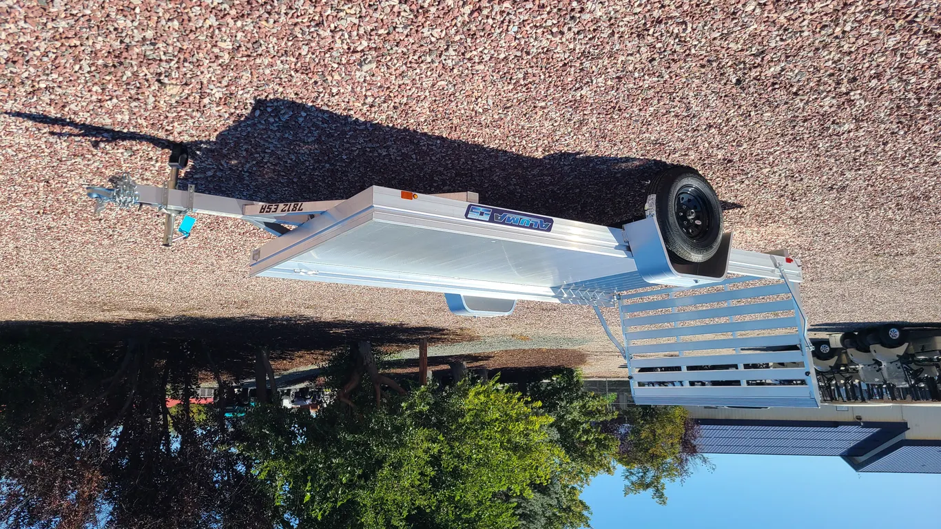 New 2026 Aluma 7812ESA Utility Trailer - 12FT