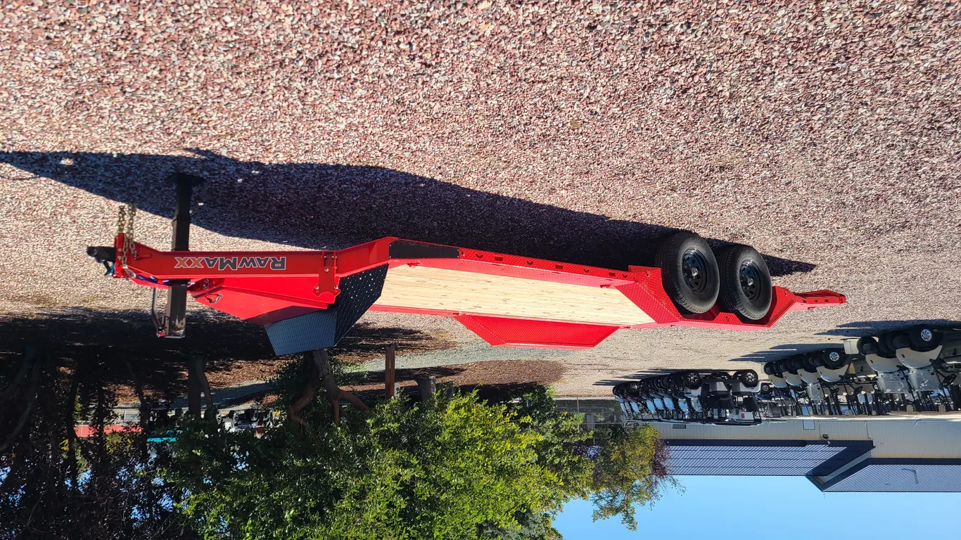 New 2025 RawMaxx SLX 3D Flatbed Trailer - 20FT