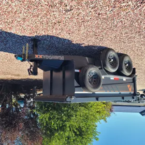 2026  RawMaxx  SDX Knight 3D  Dump Trailer - 10FT