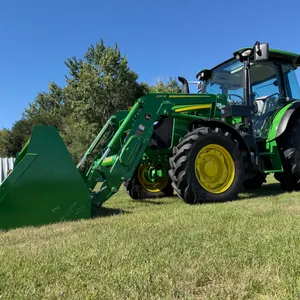 2022 John Deere Model 5100M MFWD Tractor With John Deere Model 540M Loader, 73 HOURS, 460/85R30 Rear