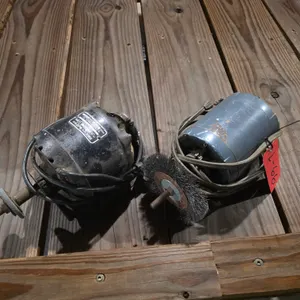 Pair Of Electric Motors Used As Grinder, Working Order