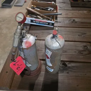 (2) Acetylene Tanks