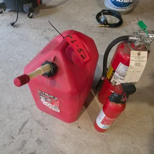 (2) Fire Extinguishers And 6-Gallon Gas Can
