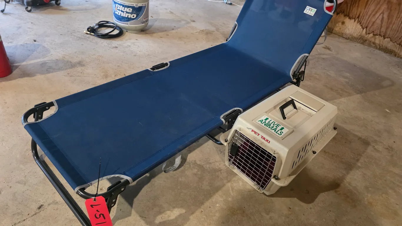 Lounge Chair And Pet Taxi