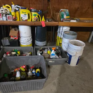 Large Lot Of Misc Oils, Paints, All Misc and Unknown