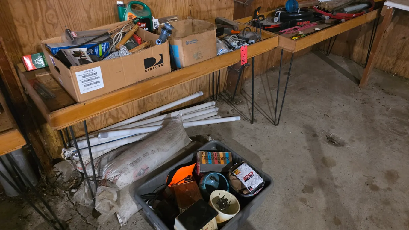 Battery Charger, Drills, And Saws