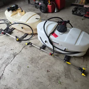 (2) Fimco ATV Boomless Sprayers With Poly Tanks And 12-Volt Pumps (1 Pump and Booms Need Repair)