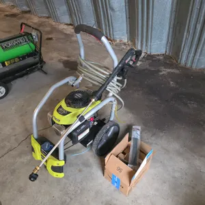 Ryobi Model RY8094B Pressure Washer, 2.5GPM, 3100PSI, Honda GCV190 Engine with Hose And Wand