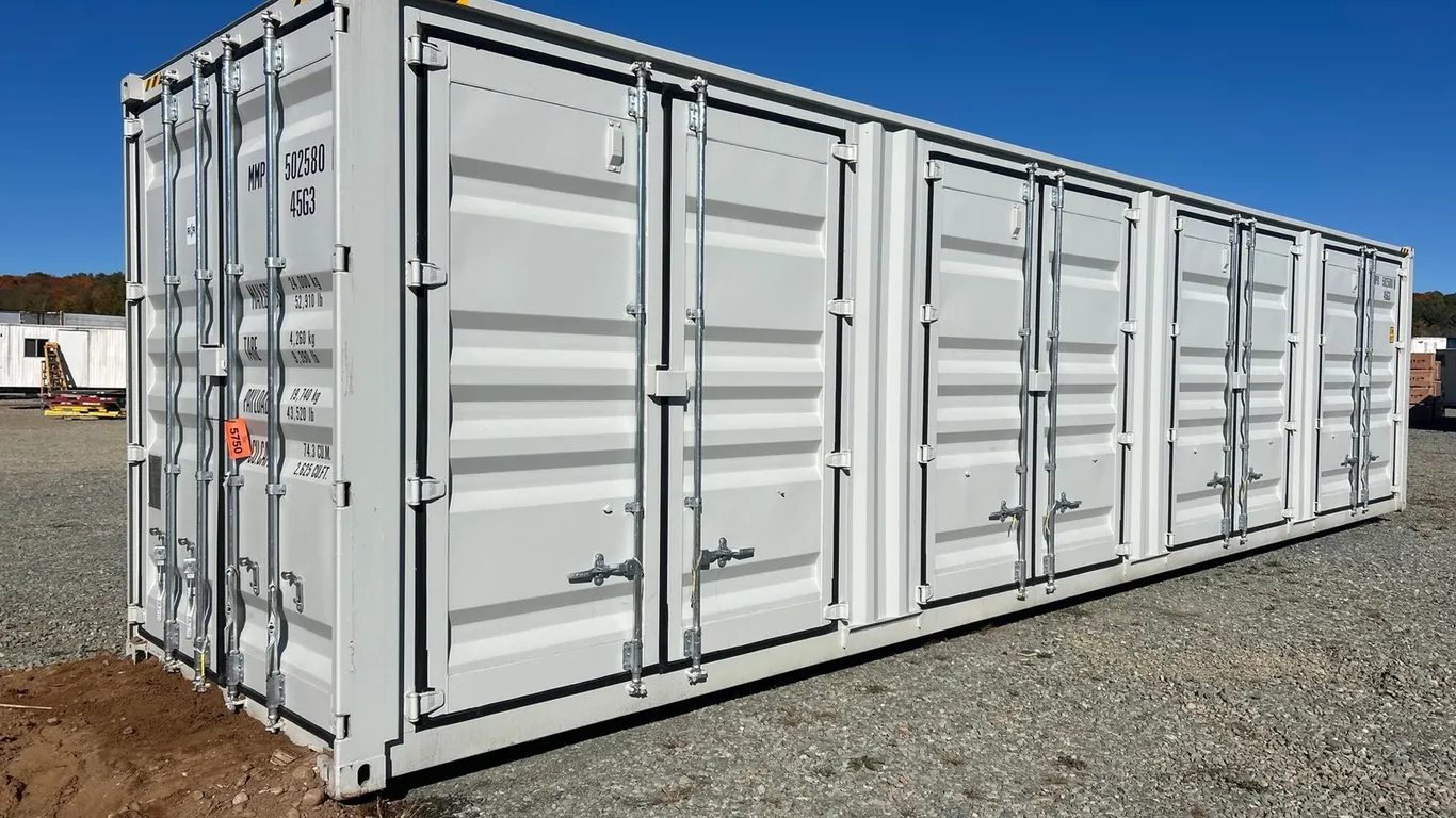 (5) Door 40' Shipping Container