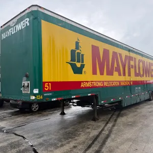 2002 Kentucky Mfg  Moving Van Semi Trailer