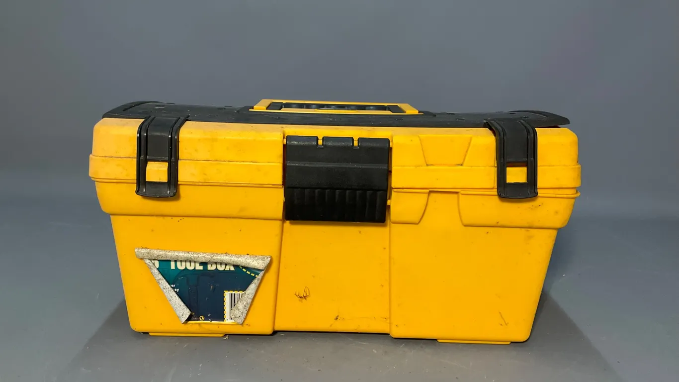 Stanley Plastic Toolbox with Assorted Tools