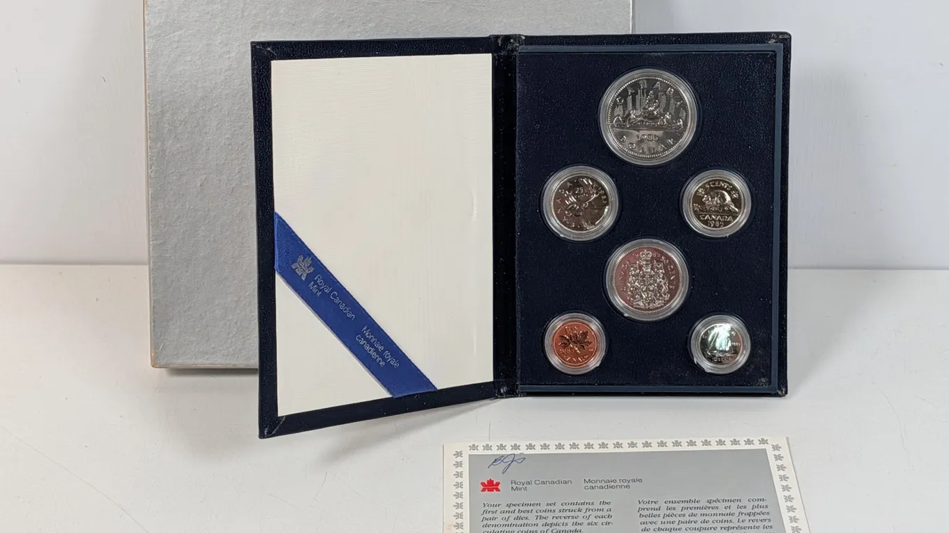 1985 Royal Canadian Mint Specimen Coin Set