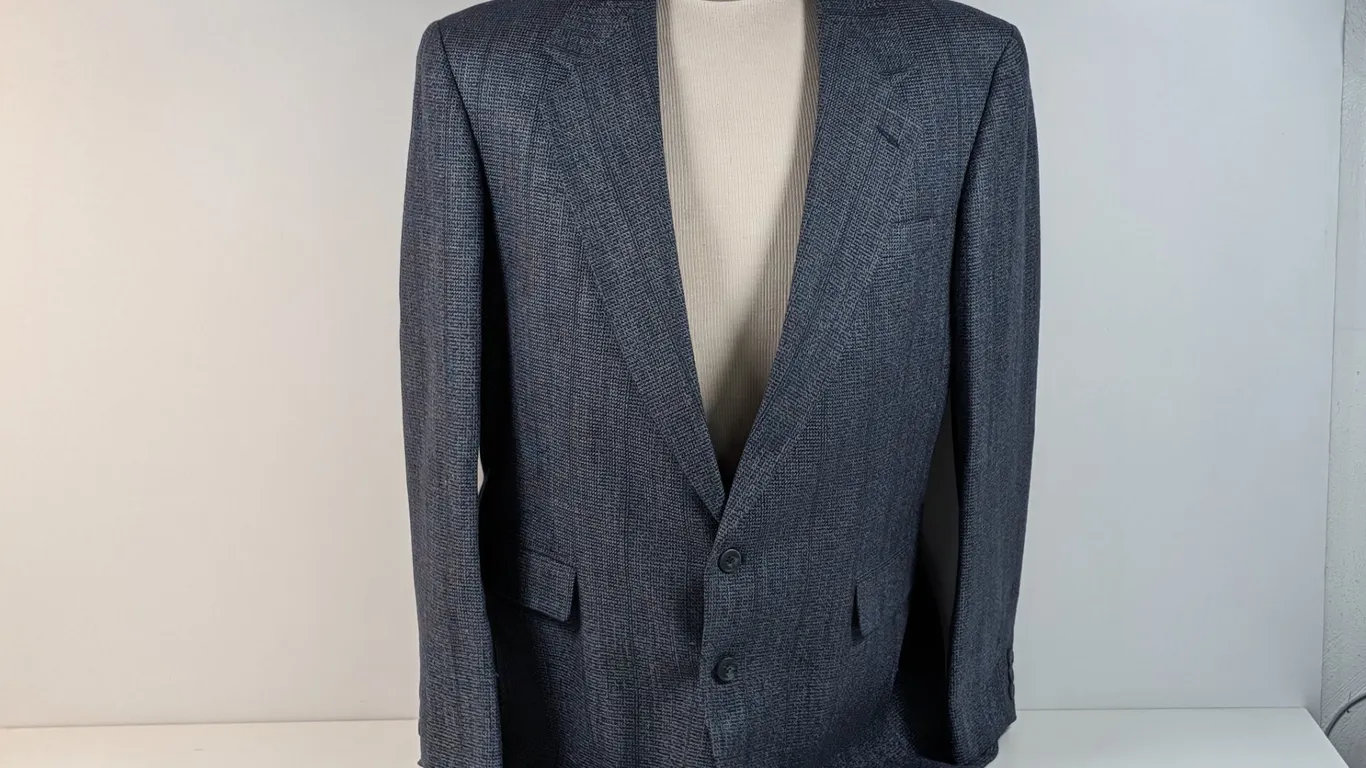 Haggar Imperial Gentleman's Fit Plaid Blazer