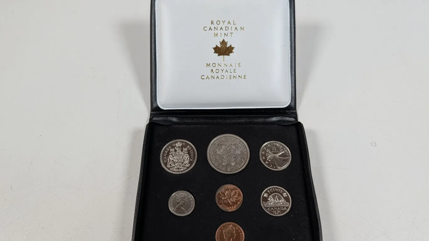 Royal Canadian Mint 1971 Proof-Like Coin Set
