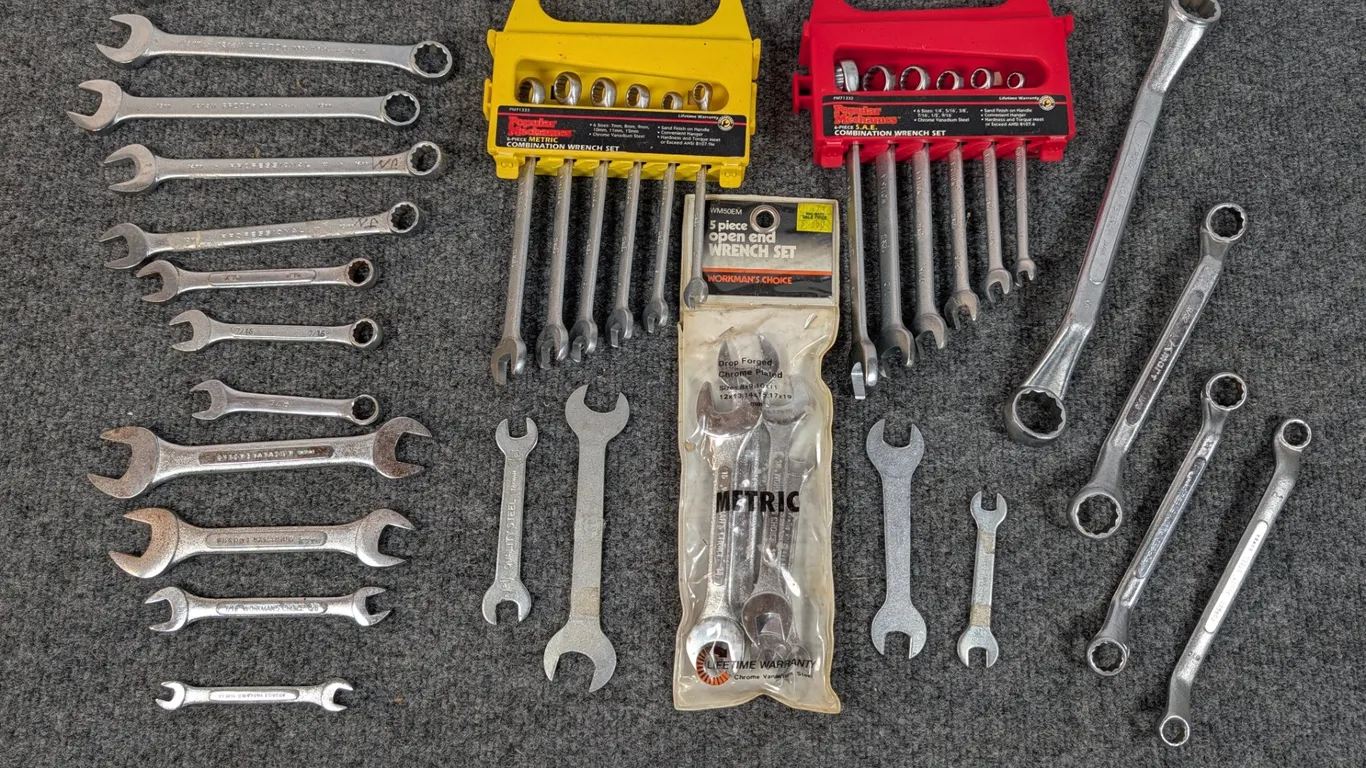 Assorted Wrench Lot