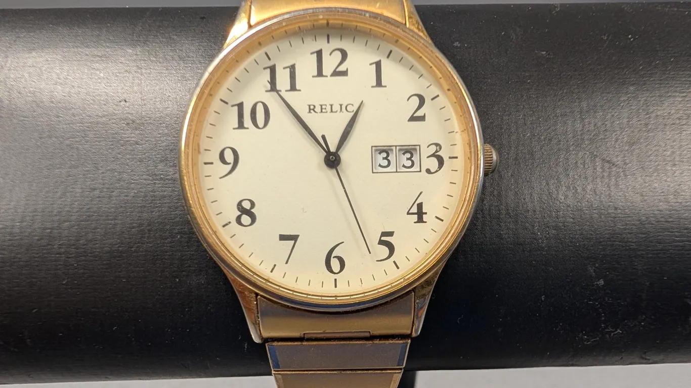 Relic Gold Tone Men's Watch