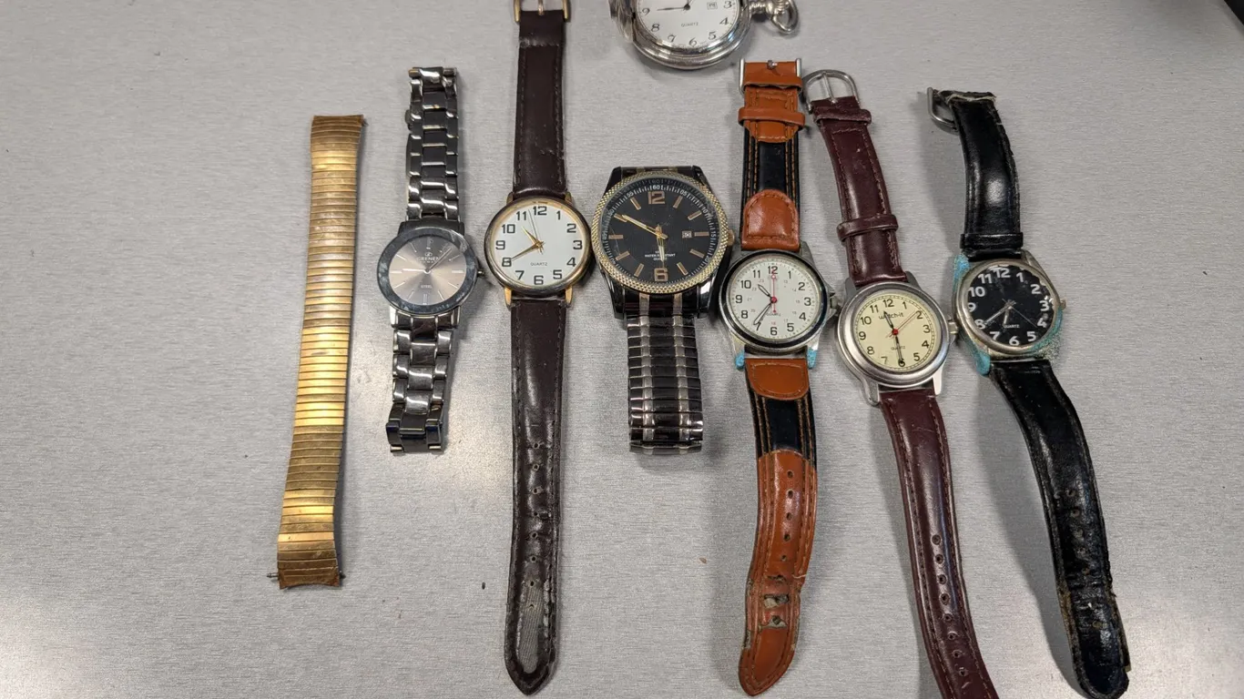 Assorted Wristwatches and Pocket Watch
