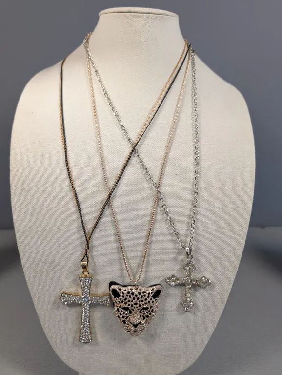 Assorted Costume Necklaces with Pendants