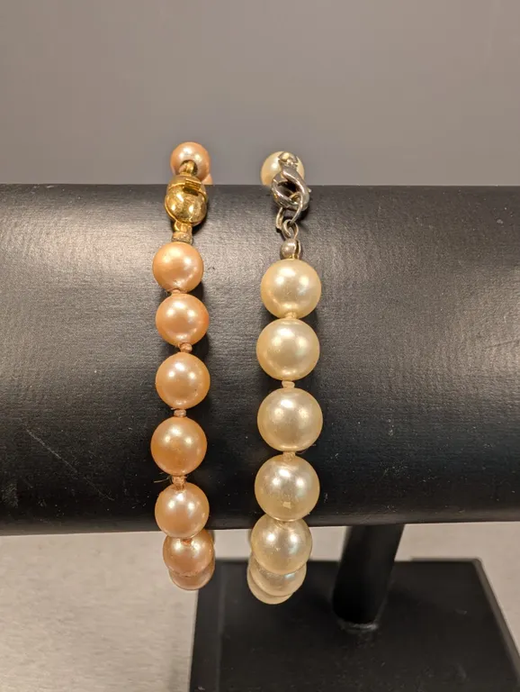 Monet and Unbranded Faux Pearl Bracelets