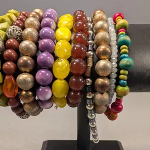 Assorted Beaded Bracelets Collection