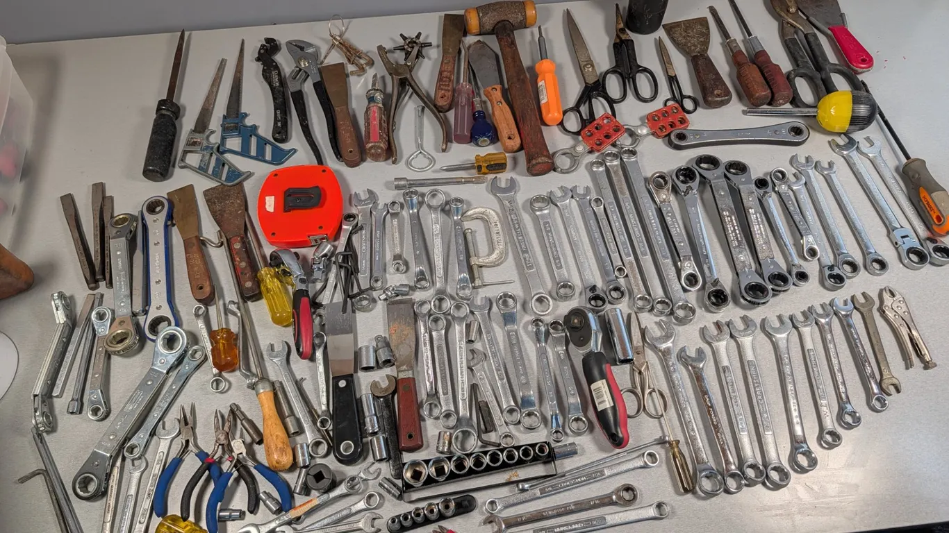 Large Assortment of Mechanics and Hand Tools