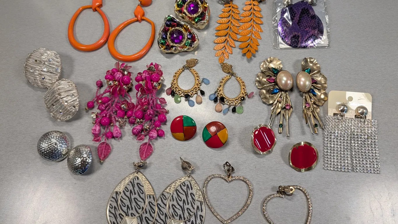 Assorted Clip-On Earrings
