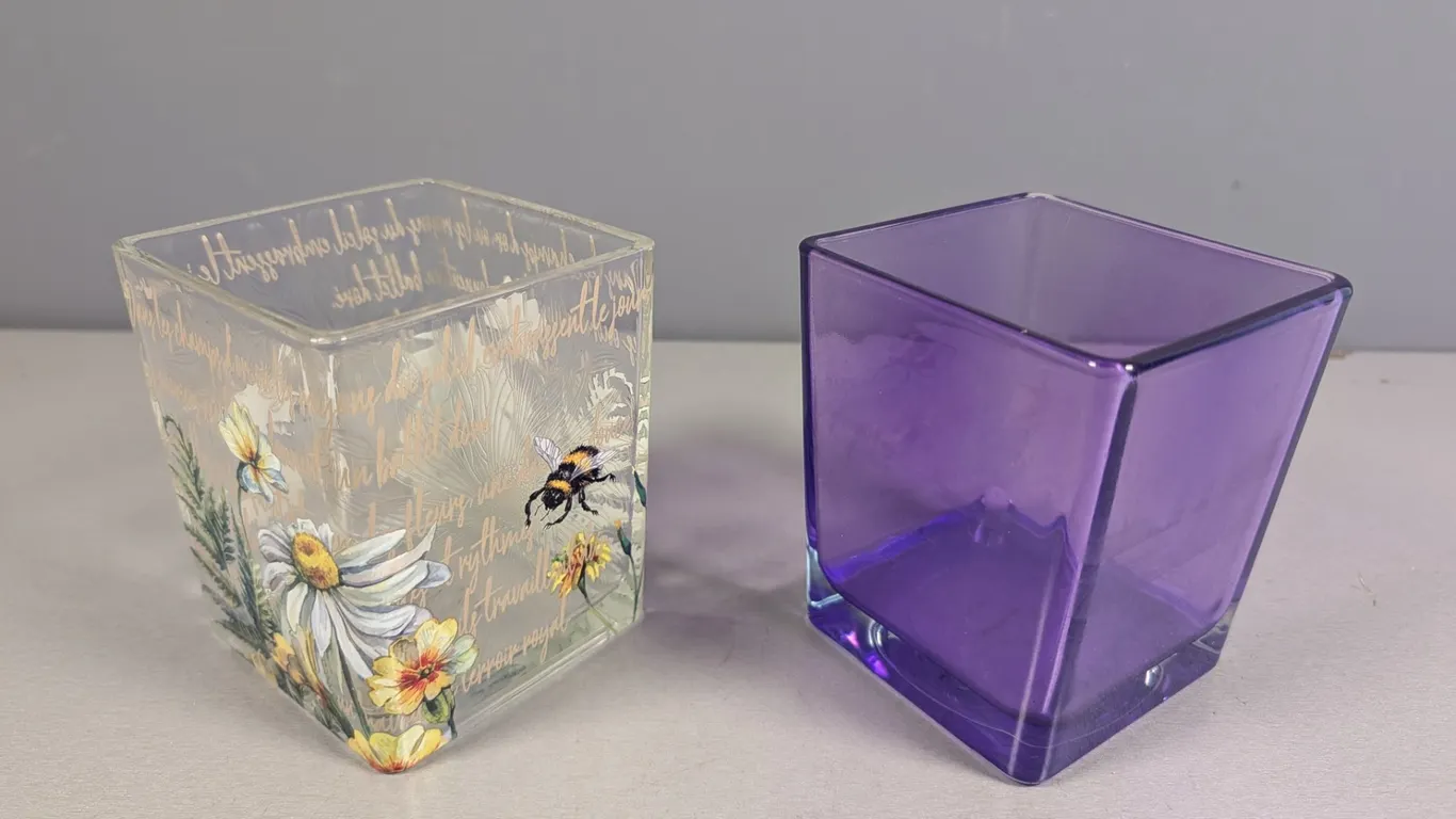 Teleflora Gift Glass Vases