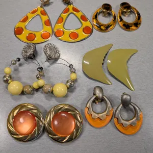 Assorted Costume Clip-On Earrings