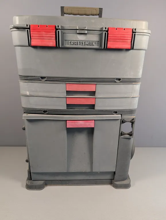 Craftsman Gray Plastic Rolling Tool Chest