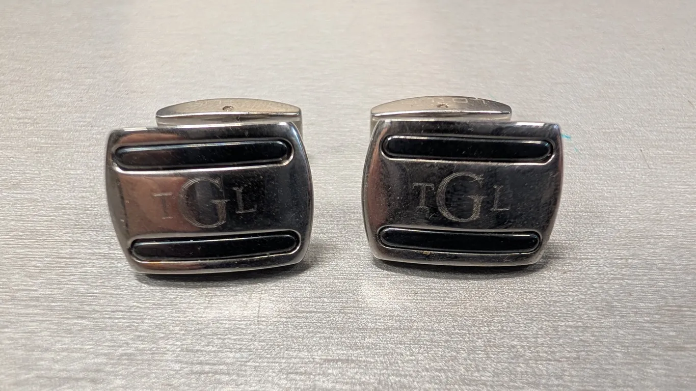 Lotus TGL Stainless Steel Cufflinks