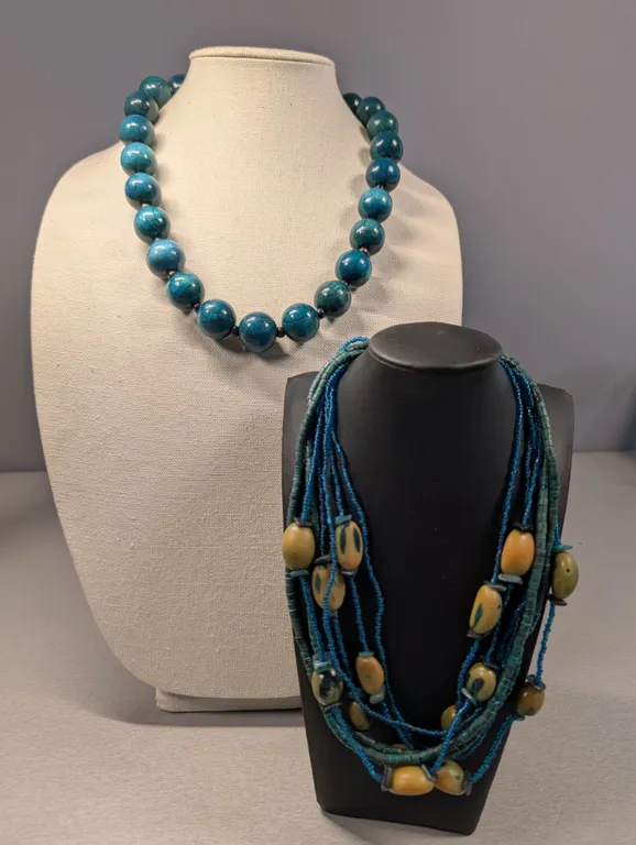 Beaded Necklaces Lot of Two