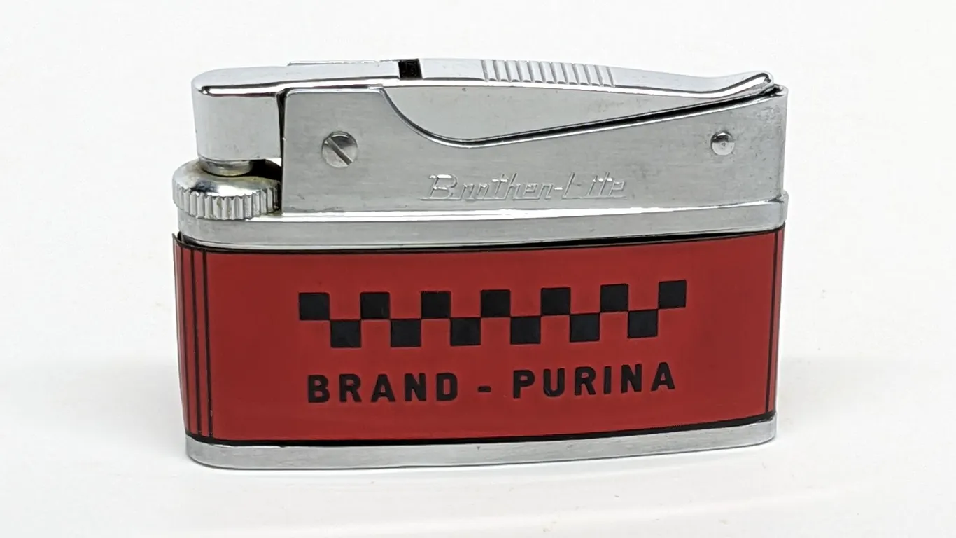 BRAND PURINA BROTHEN LITE CIGARETTE LIGHTER