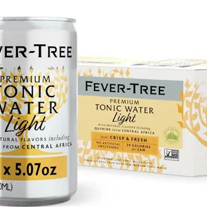 Fever-Tree Light Tonic 8x150mL Cans, 3 Packs