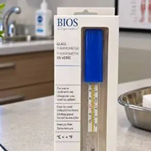 BIOS Glass Thermometer with Case