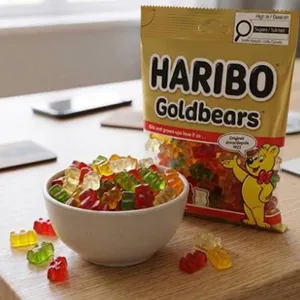 5 Packs Haribo Goldbears Gummy Candy 221g Each