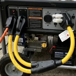 14-30P to 14-30R/14-50R Power Splitter Adapter
